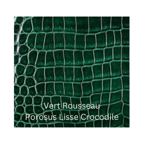 Vert Rousseau Porosus Lissie Crocodile