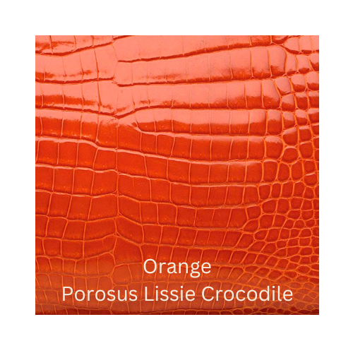 Orange Porosus Lissie Crocodile
